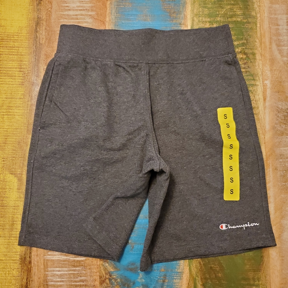 Champion Athletic Shorts, Charcoal Gray / Grey - Men's Small